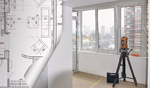 План квартиры на фоне новой квартиры